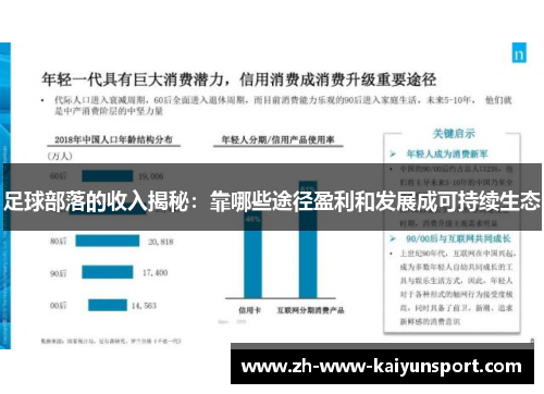 足球部落的收入揭秘：靠哪些途径盈利和发展成可持续生态